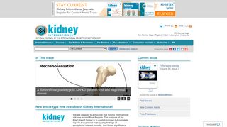 Kidney International Home Page