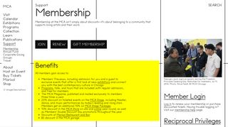MCA – Membership