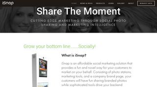 iSnap - Social Photo Sharing and Marketing Intelligence