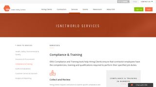Compliance & Training | ISN - ISNetworld