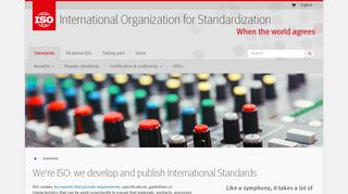 Standards - ISO