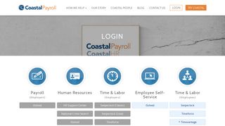 Login - Coastal Payroll