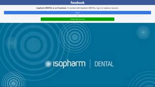 Isopharm DENTAL - Home | Facebook - Facebook Touch