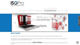 ISOPro » Activ Online Management System