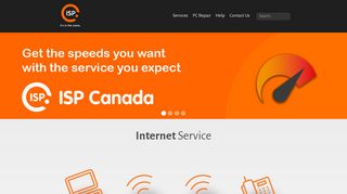 ISP Canada: Home