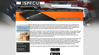 Mobile Banking | ISPFCU