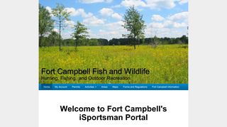 Fort Campbell - iSportsman: Fort Campbell Default Home page