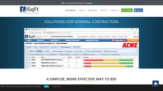 Bid Management for General Contractors | iSqFt