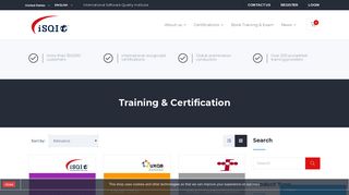 Training & Certification - iSQI