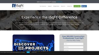 iSqFt: Commercial Construction Leads – Construction Bidding Software