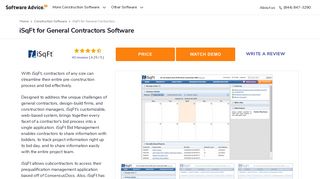 iSqFt for General Contractors Software - 2019 Reviews
