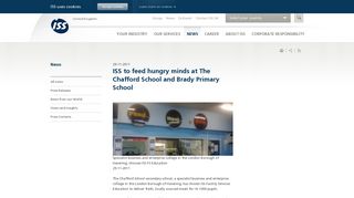 ISS to feed hungry minds at The Chafford School and Brady Primary ...