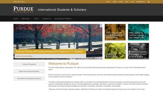 (ISS), Purdue - Purdue University