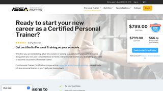 Personal Trainer Certification: ISSA Online.edu