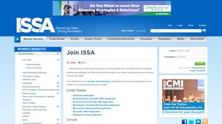 Join ISSA | ISSA › Member Benefits