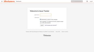 Log in - Issue Tracker
