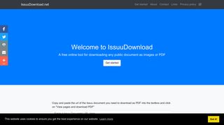 Issuu To PDF Download Tool