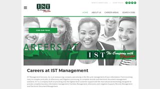 Careers at IST Management Services | Homepage