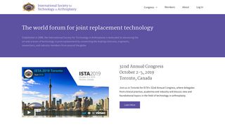 International Society for Technology in Arthroplasty - ISTA