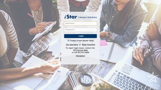 iStar Campus Solutions Login