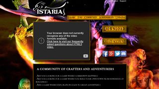 Istaria is the BEST crafting MMORPG and has playable Dragons!
