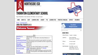 Links for Students (K-2) | Thornton Elementary School - NISD