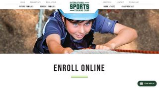 Enroll Online - International Sports Training Camp
