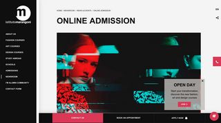 New Online Admission - Istituto Marangoni