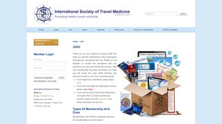 Join - The International Society of Travel Medicine