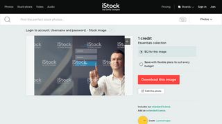 Login to account. Username and password. stock photo - iStock