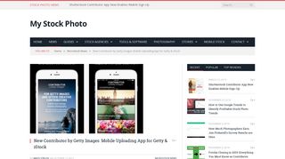 New Contributor by Getty Images: Mobile Uploading App for Getty ...