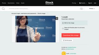 Account Login Username And Password stock photo | iStock