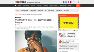 Use this trick to get free premium stock images | Creative Bloq