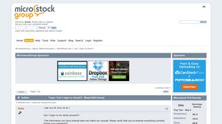 Can´t login to istock!!! | Professional Microstock Forum - MicrostockGroup