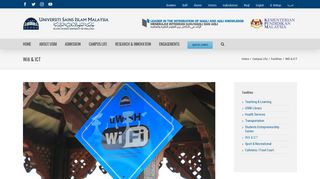 Wifi & ICT - USIM | UNIVERSITI SAINS ISLAM MALAYSIA