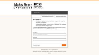 Sign In - Idaho State University Scholarships