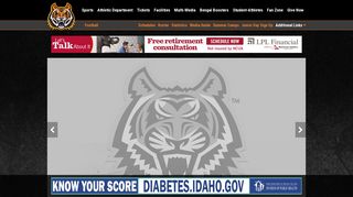 Idaho State Athletics - Football - Idaho State University