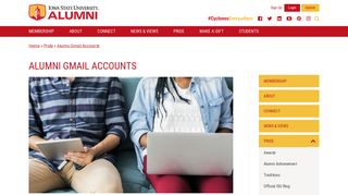 ISU Alumni Association - Alumni Gmail Accounts