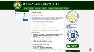 Student Services - Isabela State University