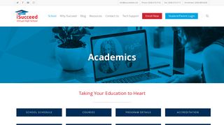 Our Academics - iSucceed Virtual High School - Digital Education