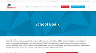 School Board - iSucceed Virtual High School