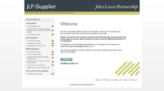 JLP iSupplier - John Lewis Partnership Suppliers