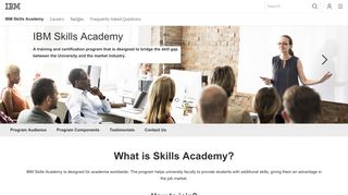 IBM Skills Academy