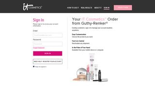IT Cosmetics Kit - Subscriber Log In