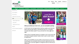 Join Girl Scouts, sign up today! - GSKSMO.org