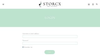 Login - Storcx