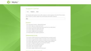 It Works! Pay Portal - Support Center