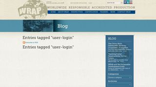 user-login - WRAP Compliance