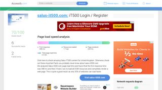 Access salus-it500.com. iT500 Login / Register