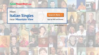 ItalianPeopleMeet.com - The Italian Dating Network